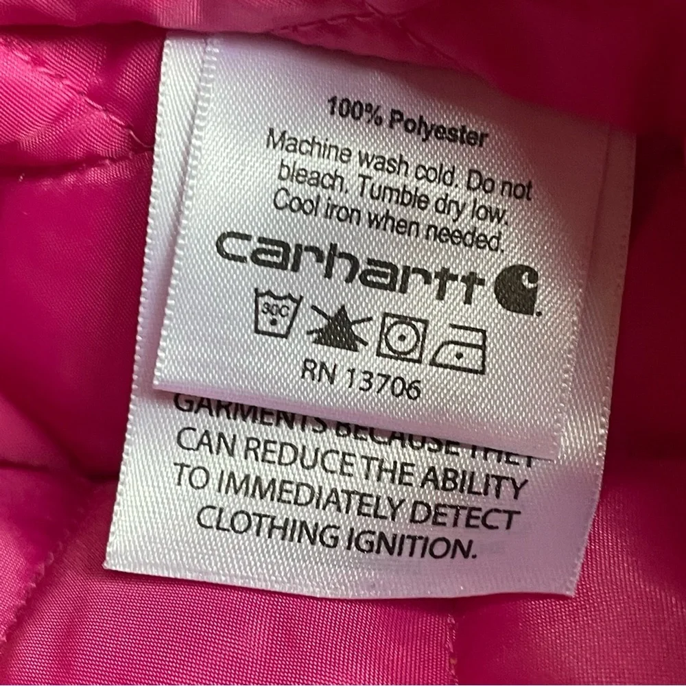 Cahartt Infant Camo & Pink Zip Up Hooded Snowsuit Size 6 months